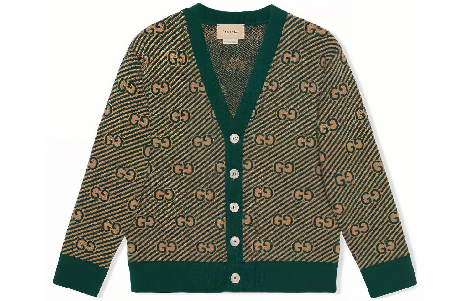 Мужской джемпер Gucci Шерстяной (зеленый)