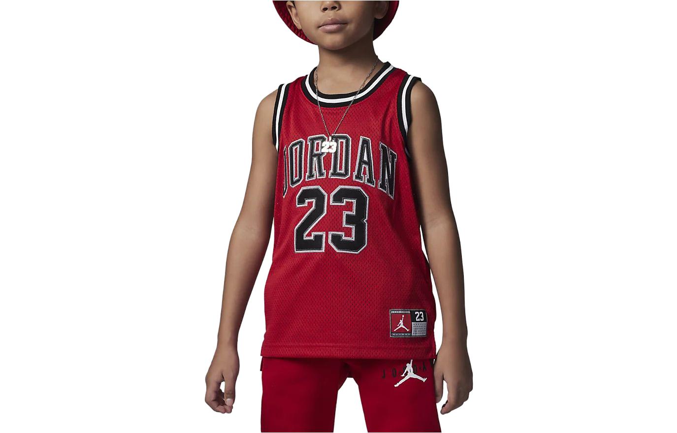 Детский костюм Jordan Баскетбольная форма (красный)