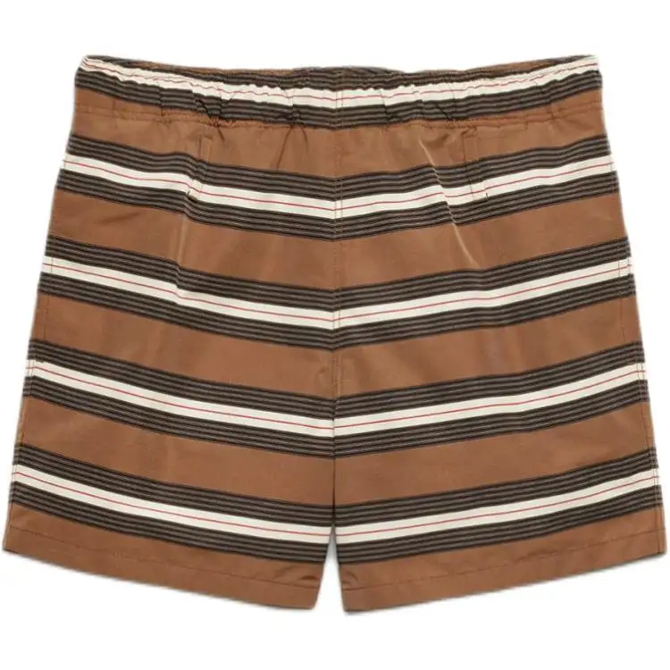 PRADA Striped Swim Trunks