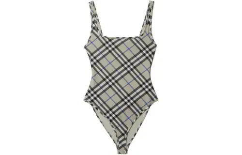 Burberry Check-pattern Swimsuit