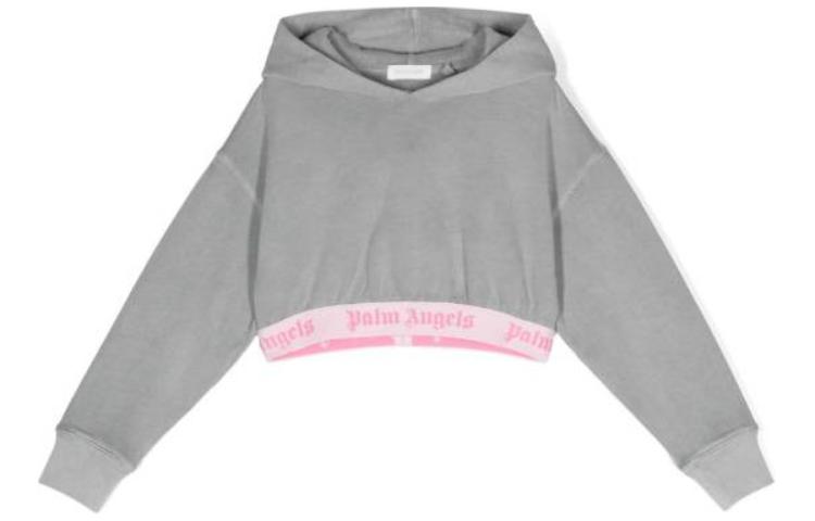 Женское худи PALM ANGELS PALM ANGELS (серое)