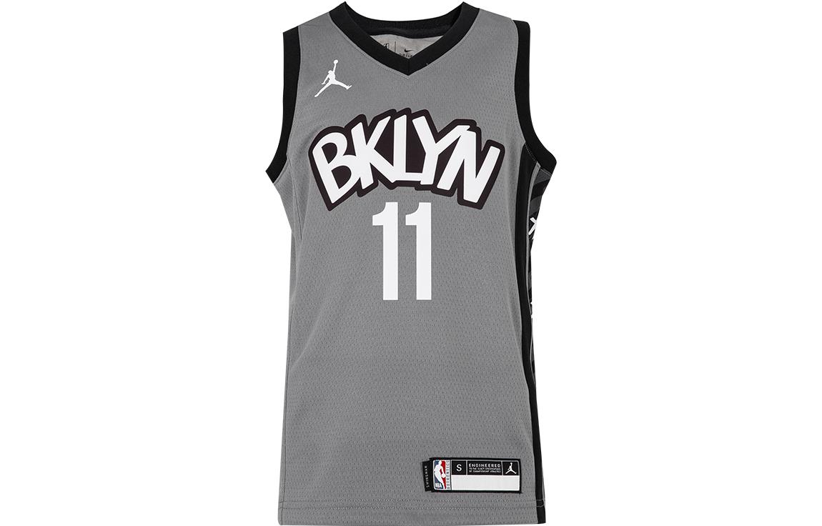 Мужская майка Nike Brooklyn Nets (серая)