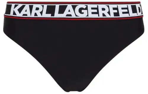 Karl Lagerfeld Logo waistband Bikini Bottoms
