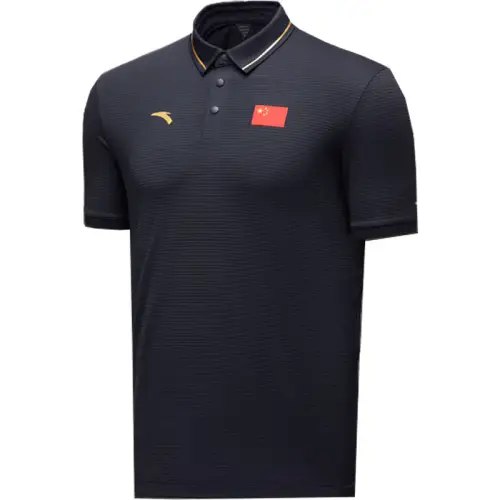 Anta Polo Shirt Unisex Midnight Blue