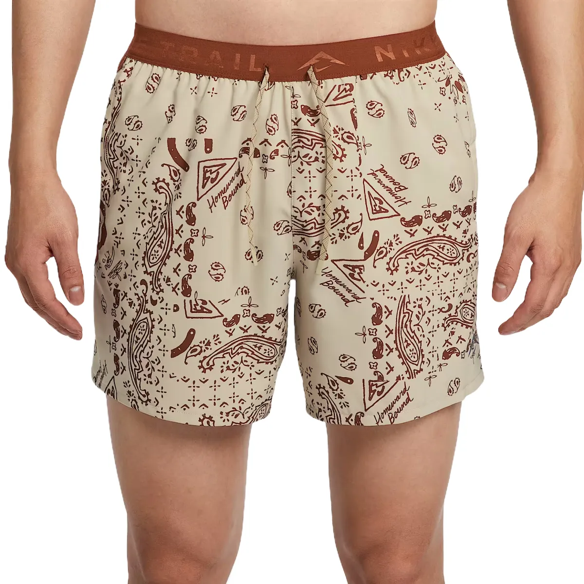 Nike Dri Fit Sports Shorts Men's Desert Khaki/Light Yellow Brown/Black