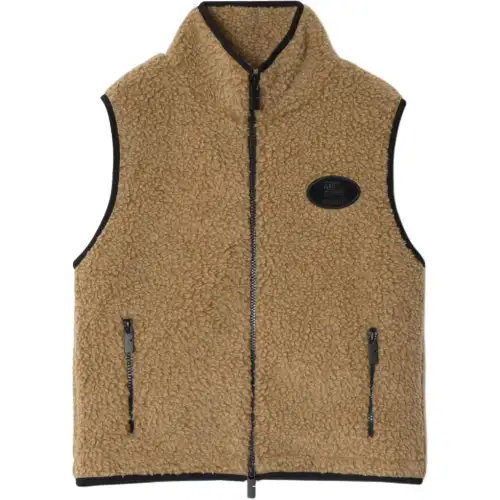 Burberry cropped fleece gilet