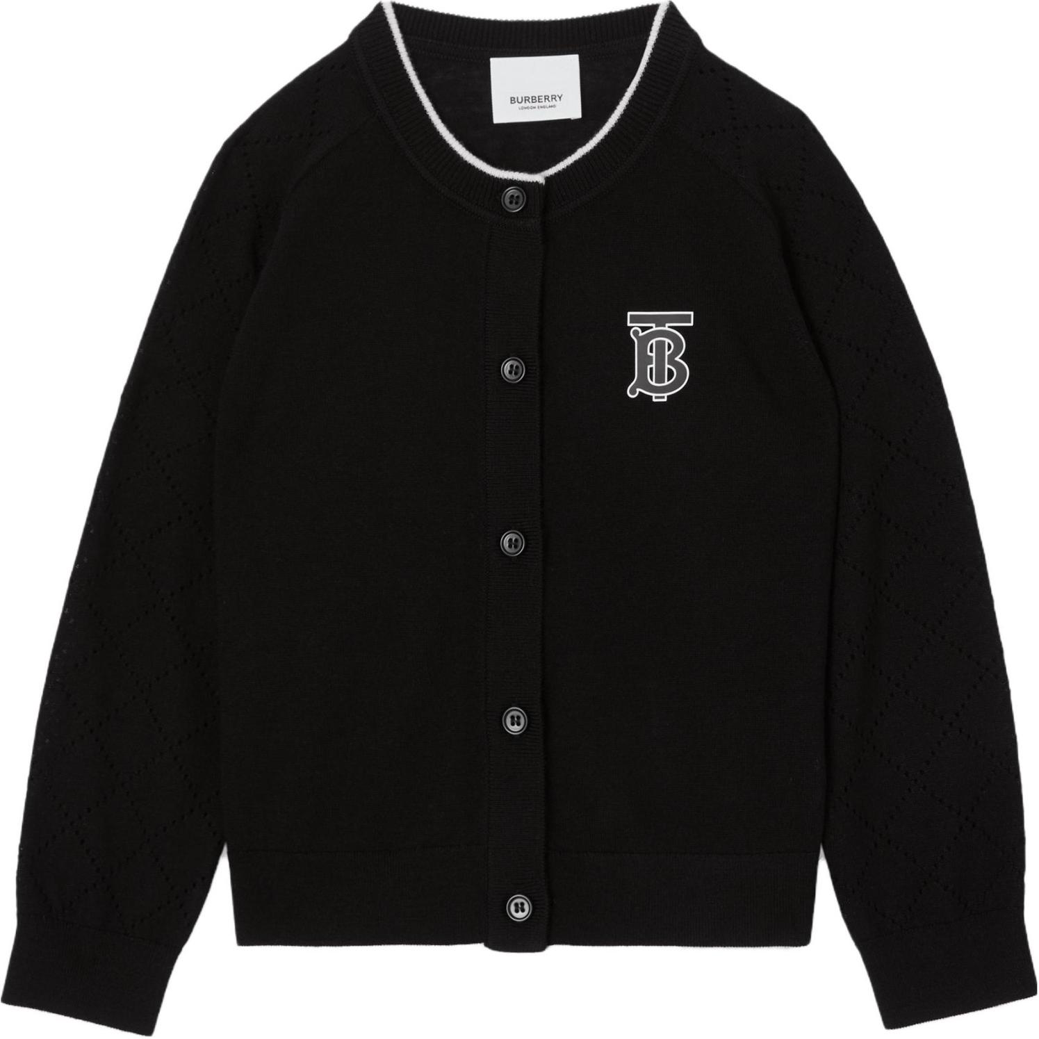 Детский кардиган Burberry Cardigan (черный)