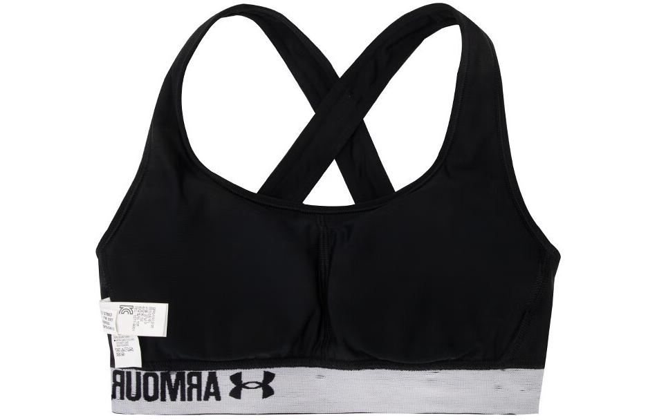 Under Armour Crossback Sports logo detail bra