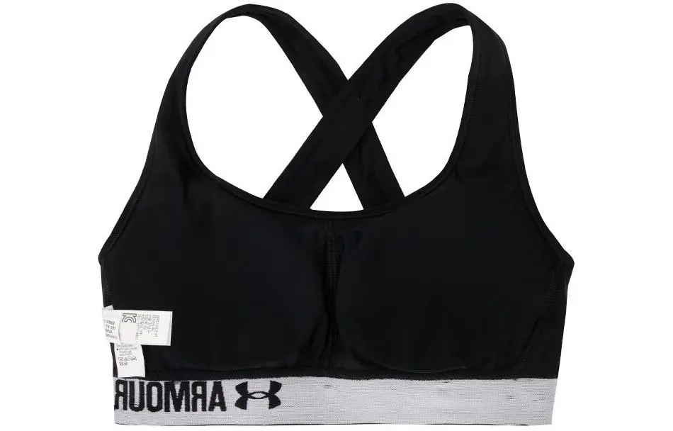 Under Armour Crossback Sports logo detail bra