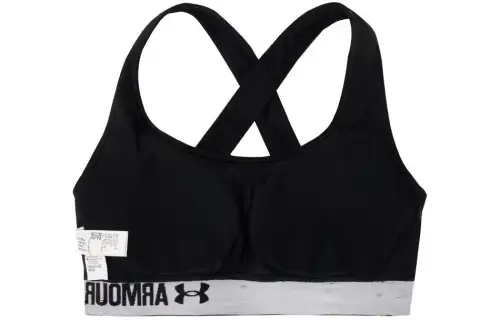 Under Armour Crossback Sports logo detail bra