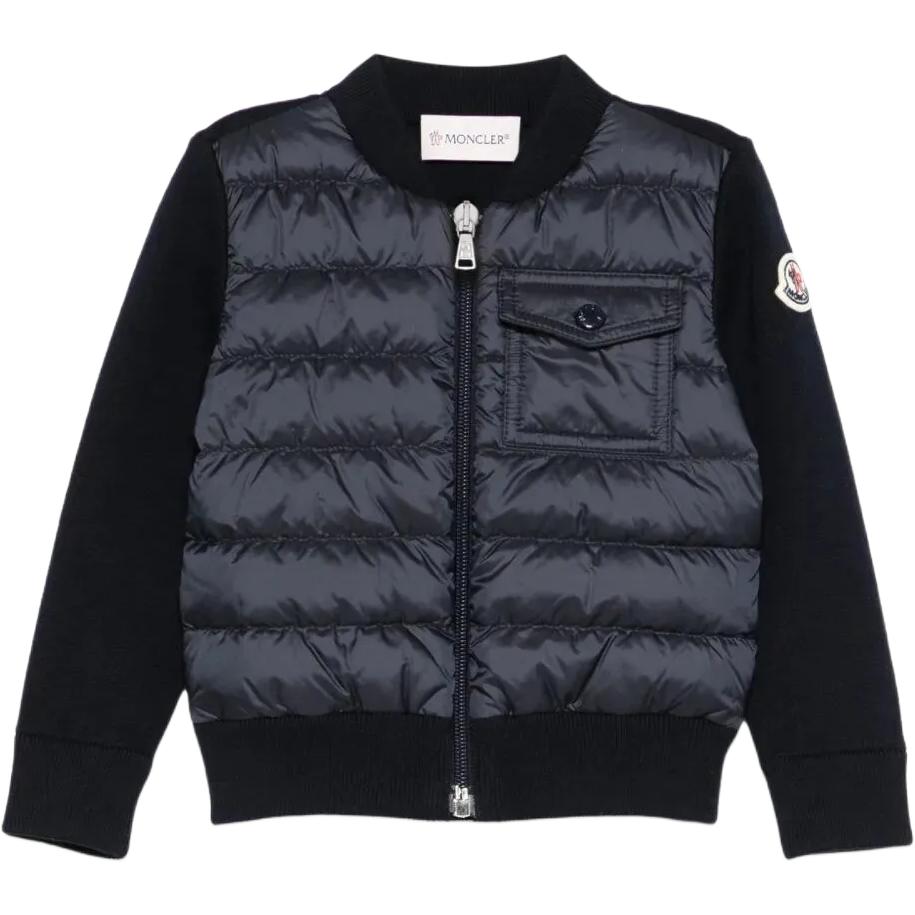 Куртка Moncler Logo Jacket (военно-морской синий)