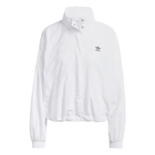 Adidas Originals Adicolor WovenTrefoil Windbreaker Jacket Women's White
