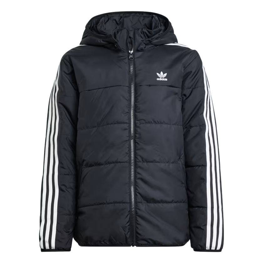 Подростковая куртка adidas Originals Adicolor (черная)