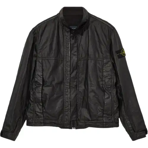 STONE ISLAND Zip fastening Polo collar Jacket
