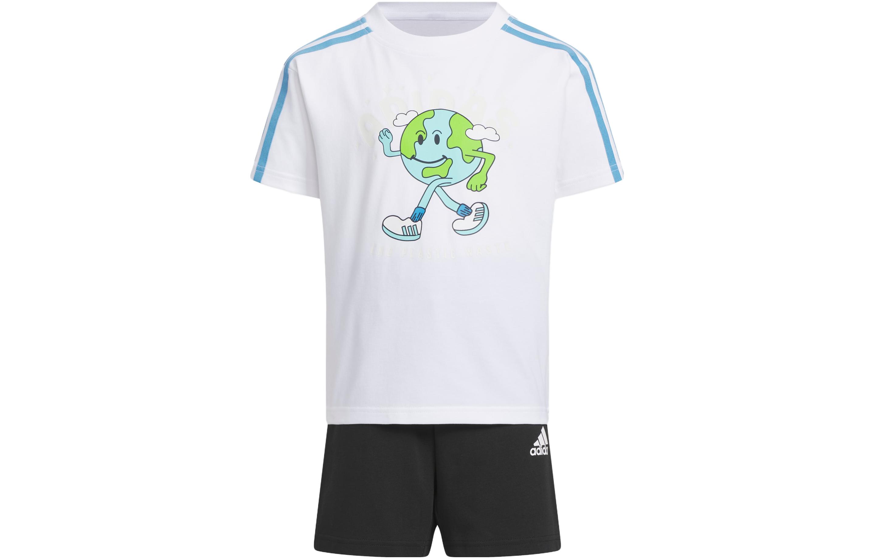 Мужской костюм adidas Cd Tee Set (разноцветный)