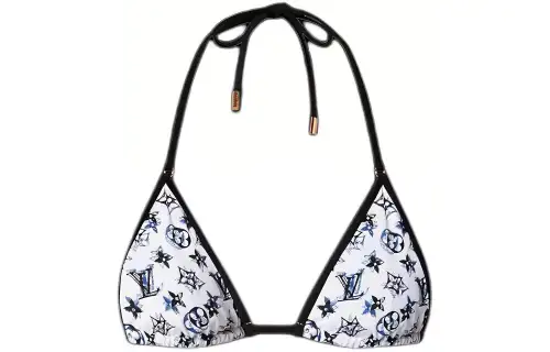 LOUIS VUITTON Triangle Bikini Top