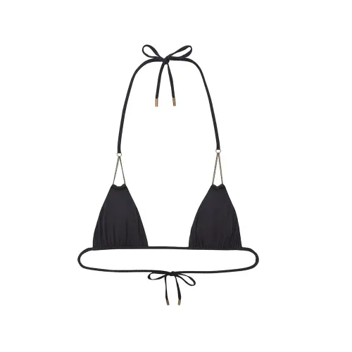 SAINT LAURENT Halterneck Bikini Top