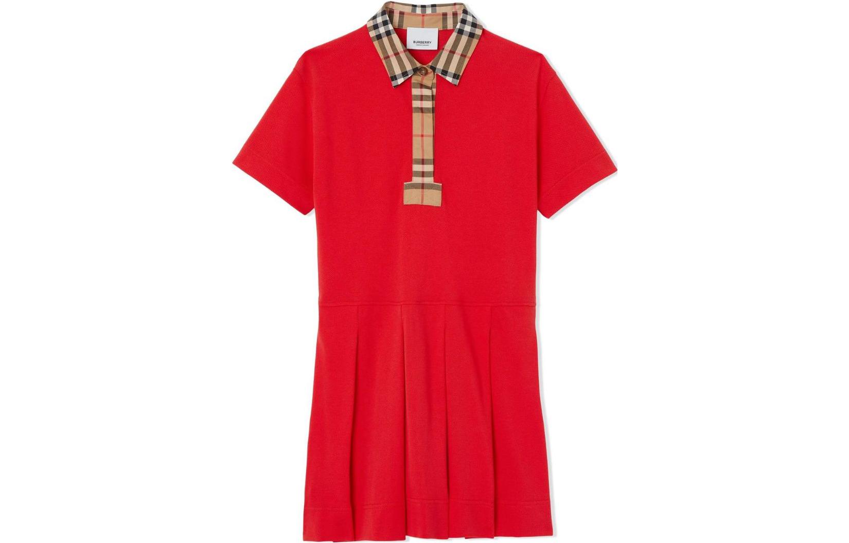Детское платье Burberry (красное)