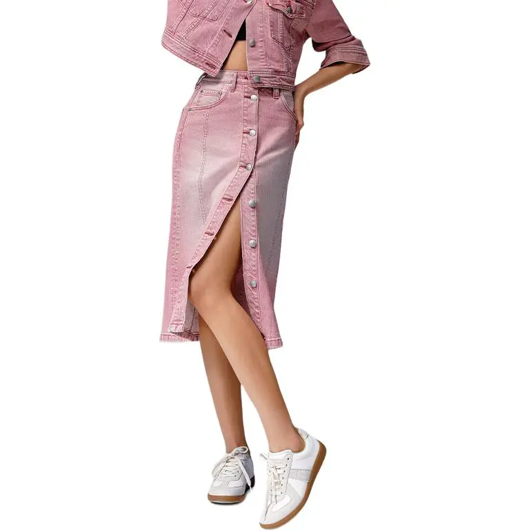 Levi's Casual Long Skirt Women's Pink