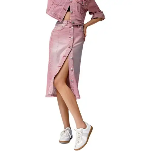 Levis Casual Long Skirt Women's Pink