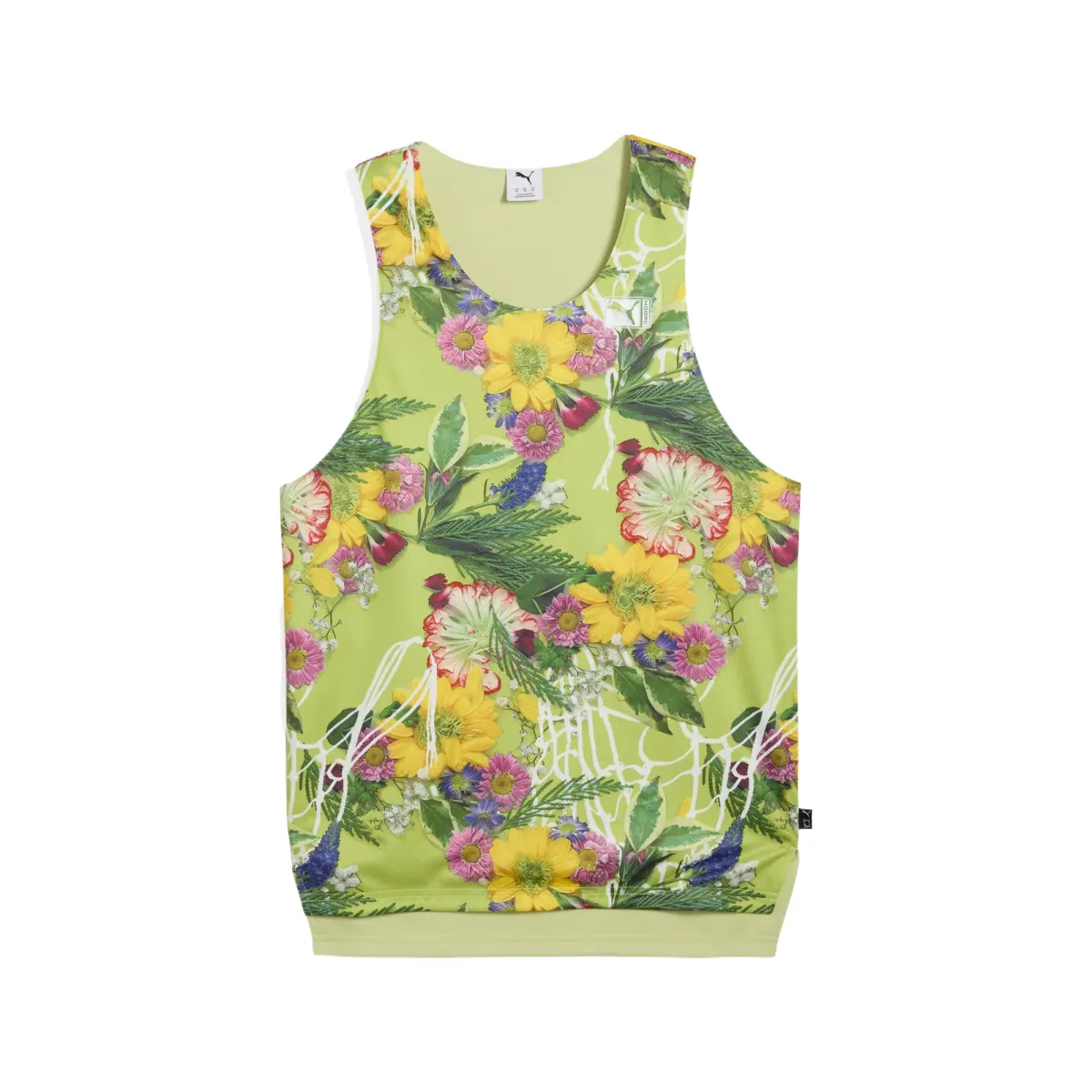 PUMA Playera Sin Mangas Dunked In Florals Para Hombre