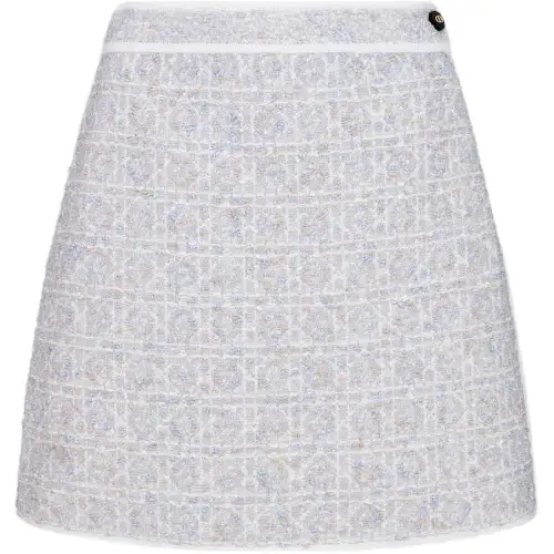DIOR SS25 Casual Short Skirts Women's Sky Blue