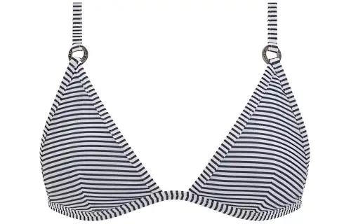 Christian DIOR Striped Bikini Top
