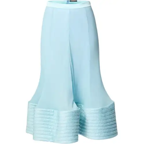 LOUIS VUITTON Mermaid Hem Midi Skirt
