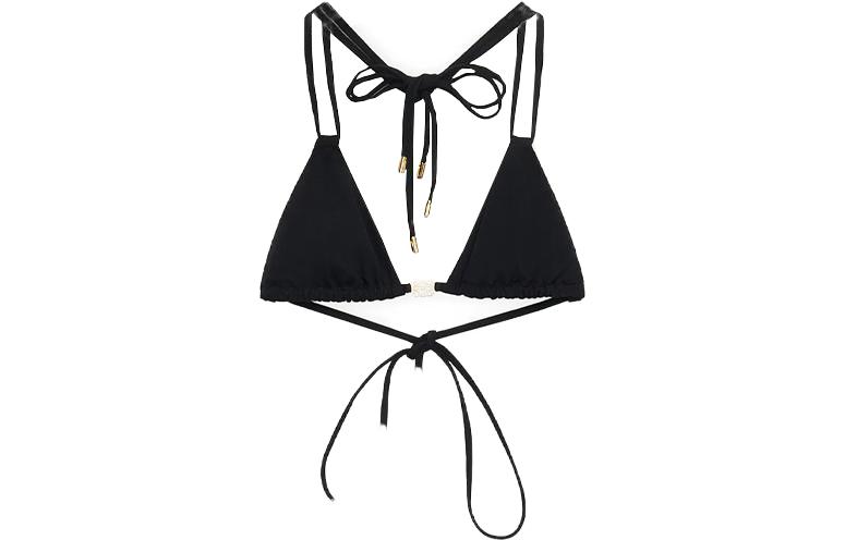 LOEWE Loewe SS23 new spring and summer solid color casual beach bikini women's black