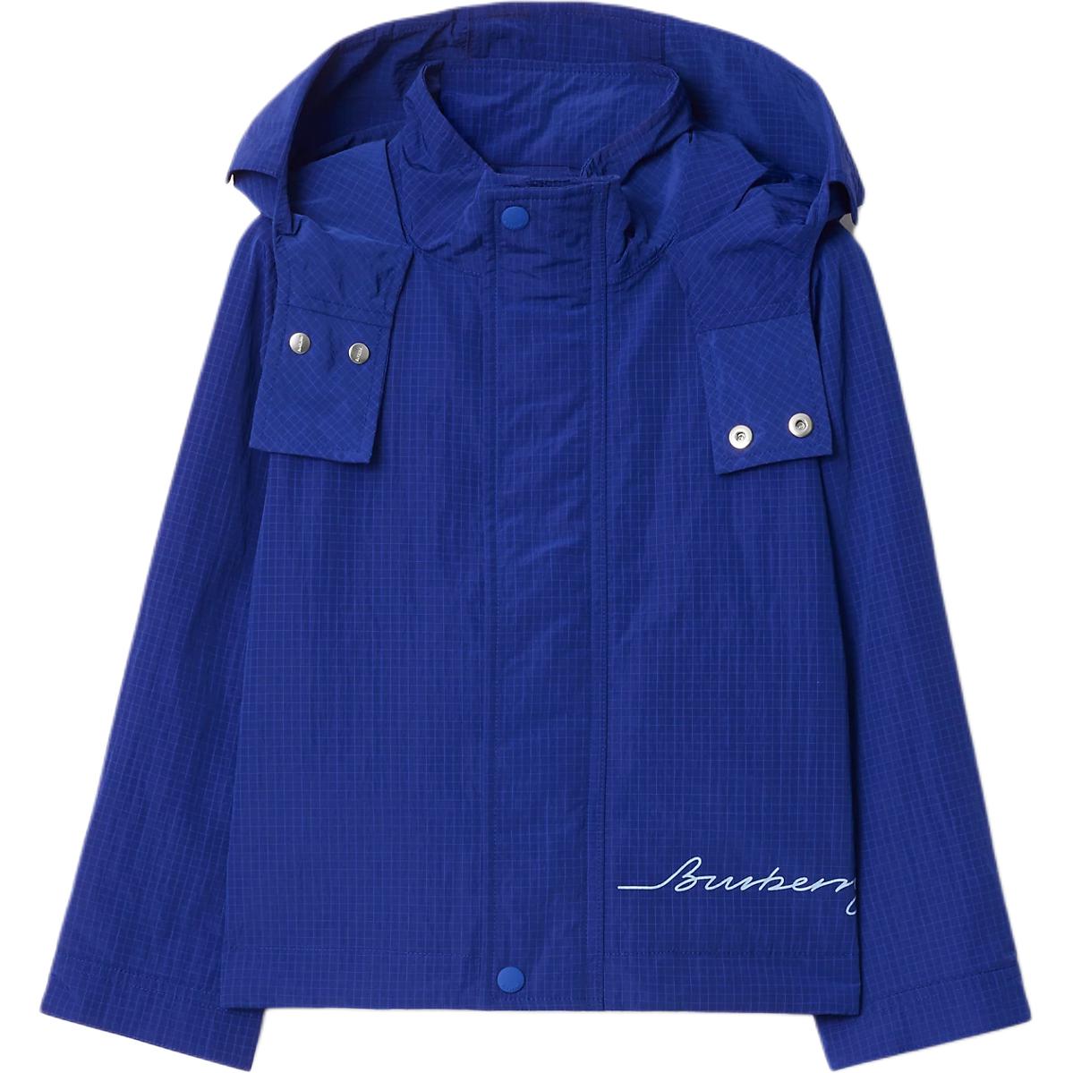 Мужская куртка Burberry (темно-синяя)