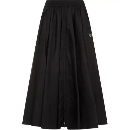 PRADA Casual Long Skirt Women's Black
