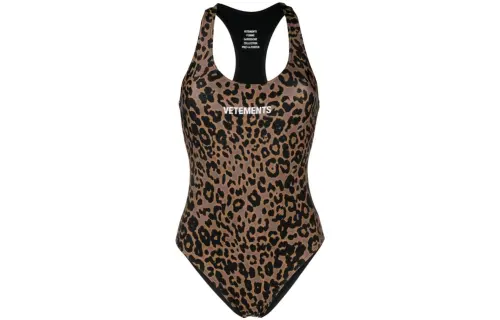 Vetements One Piece Swimsuits Women's Brown
