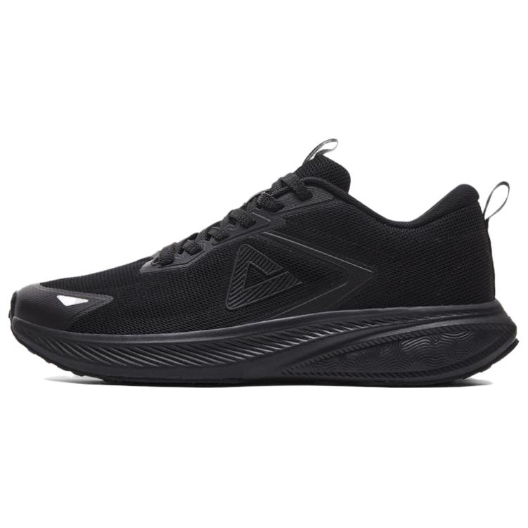 PEAK Taichi Sprint Low top Running Shoes Unisex All Black