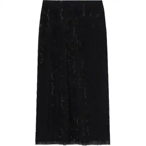GUCCI Embellished Gg Stretch Tulle Skirt