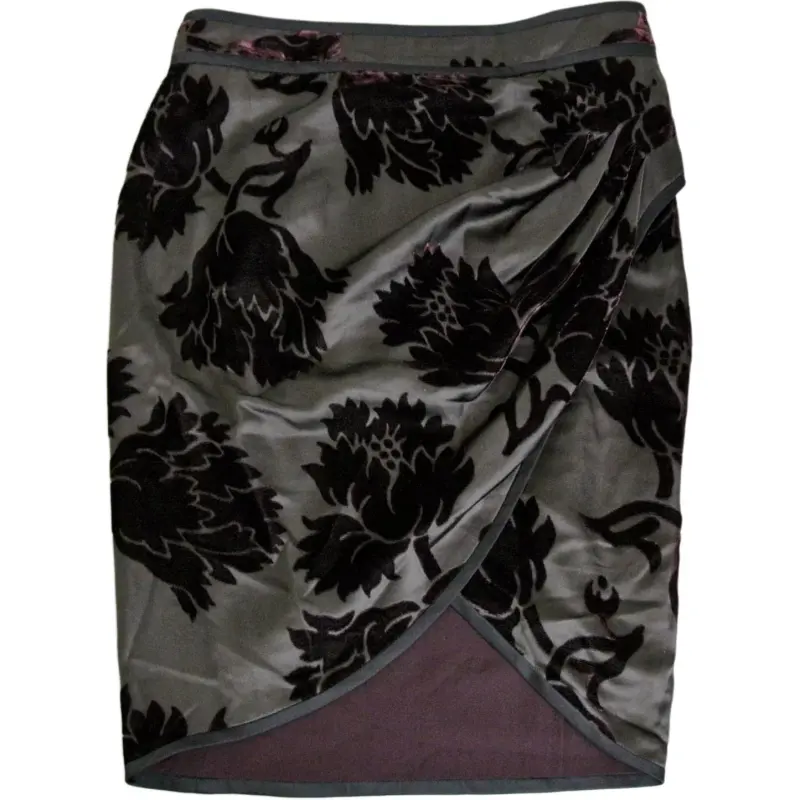GUCCI Casual Short Skirts Women's Black