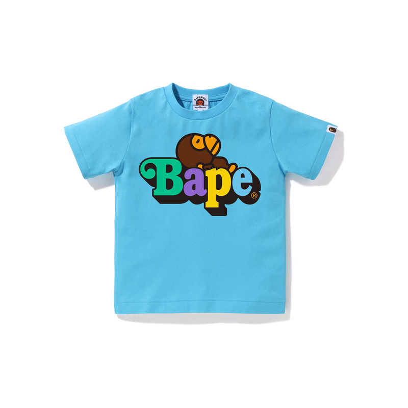 Детская футболка A BATHING APE Baby Milo (белая)