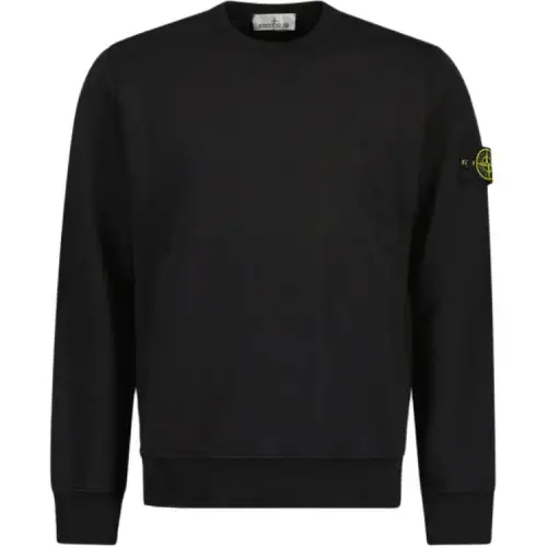 STONE ISLAND Compass patch Crew neck Sweatshirt
