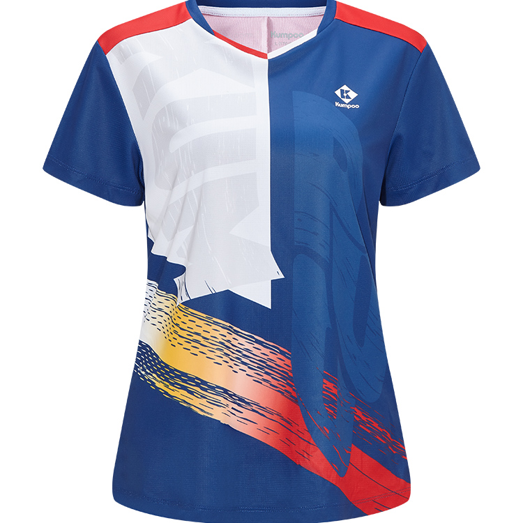 KUMPOO Badminton Jersey Women’s Blue