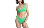 Nike Swimming Shorts Women's Green Triangle Briefs