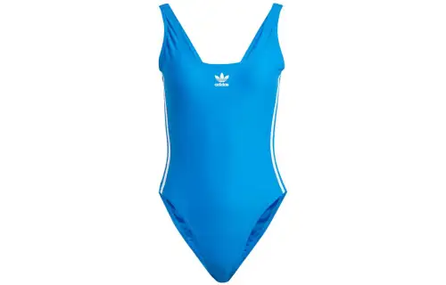 Adidas Originals Adicolor 3 Stripes Swimsuit One piece Swimsuit Women's Blue