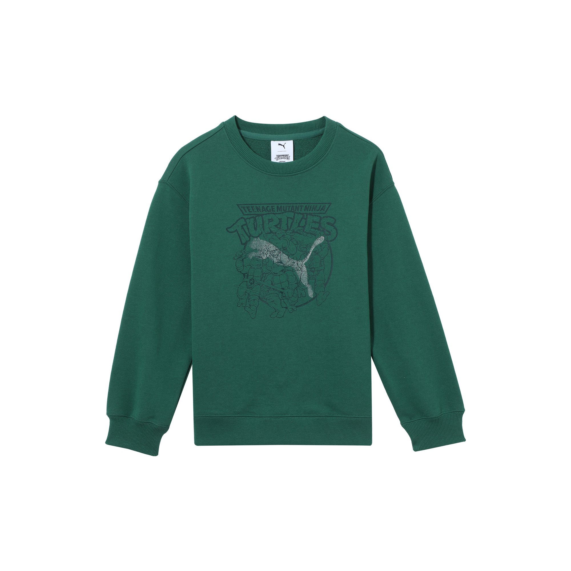 Мужское худи PUMA x TMNT (темно-зеленое)