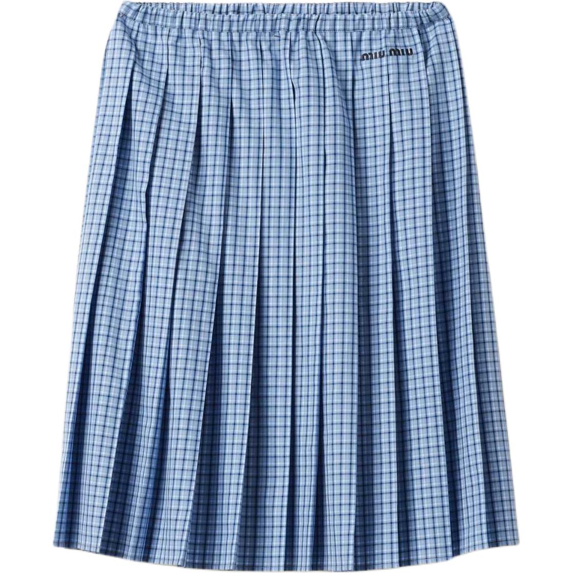 Женское платье MIU MIU (голубое)