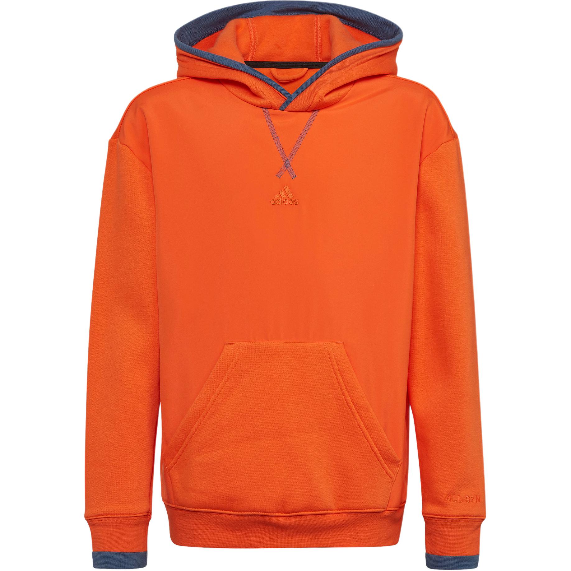 Мужское худи adidas (оранжевое)