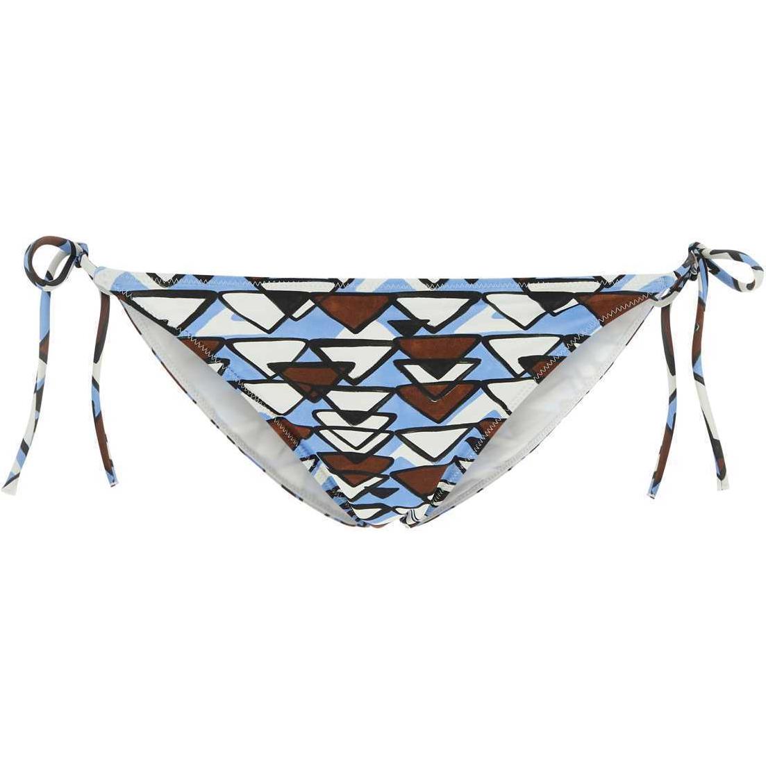 Prada geometric-print bikini bottoms