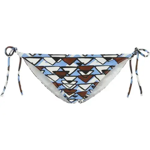 Prada geometric-print bikini bottoms