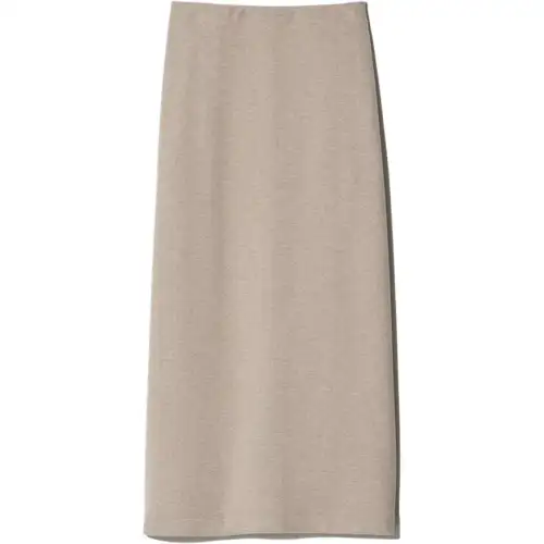 UNIQLO Casual Long Skirt Women's Beige