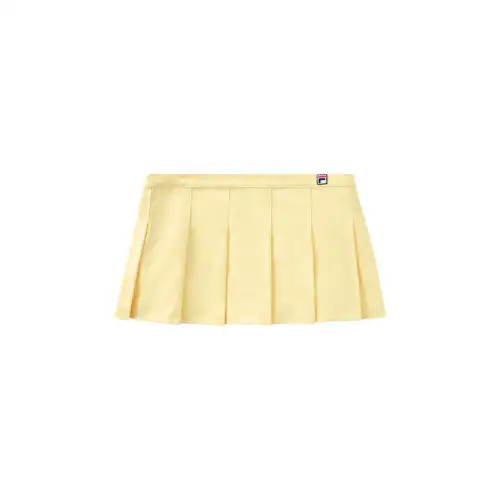 FILA x HAILEY Casual Short Skirts Women's Yellow 700