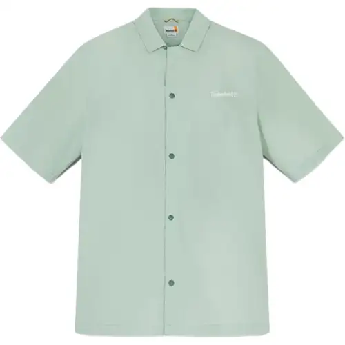 Timberland Shirt Men's Embossed Green