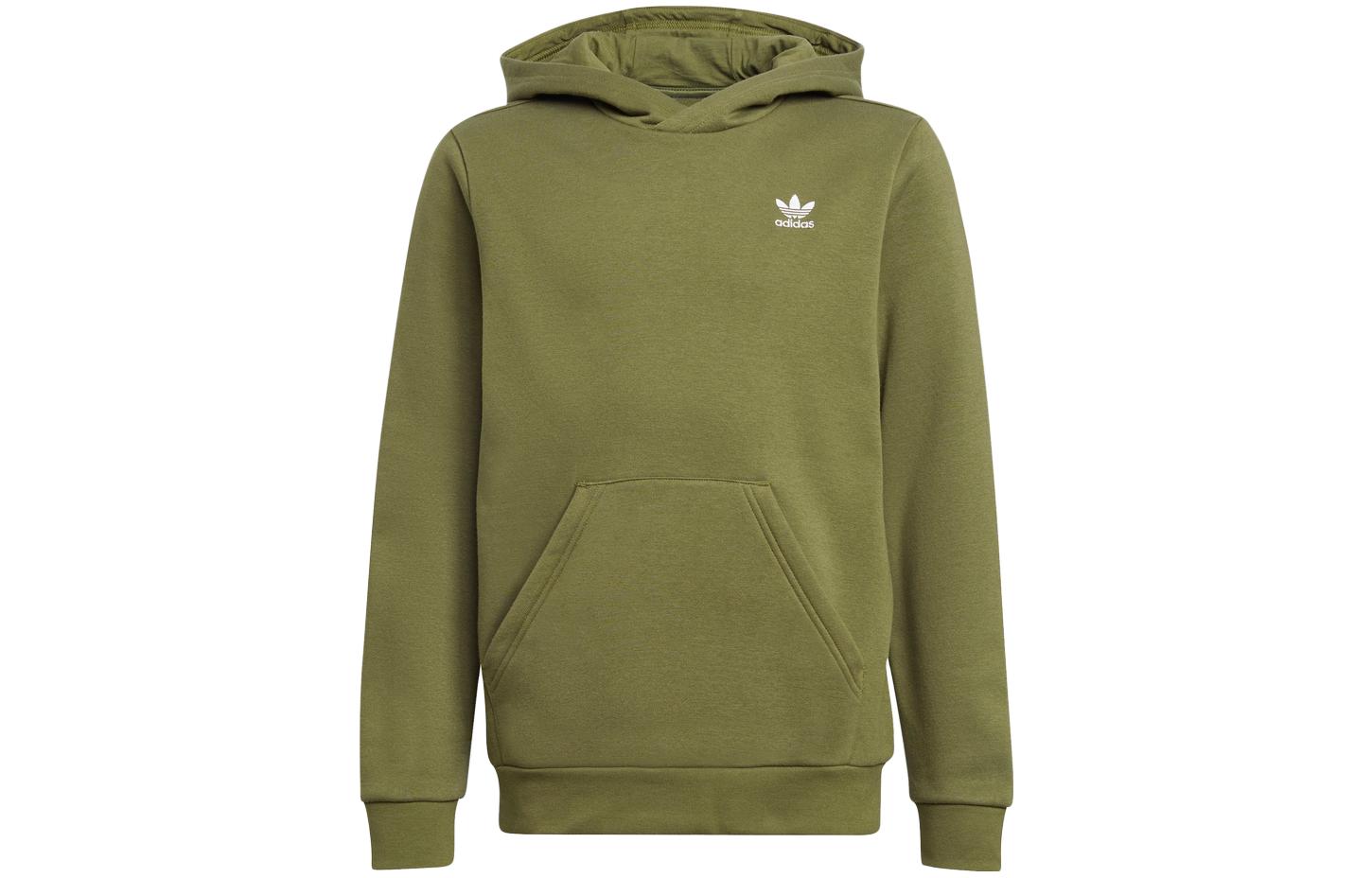 Мужская худи adidas originals (оливковая)