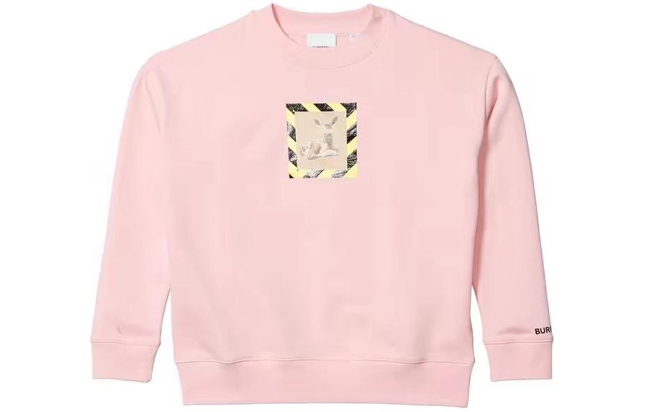 Женское худи Burberry (розовое)